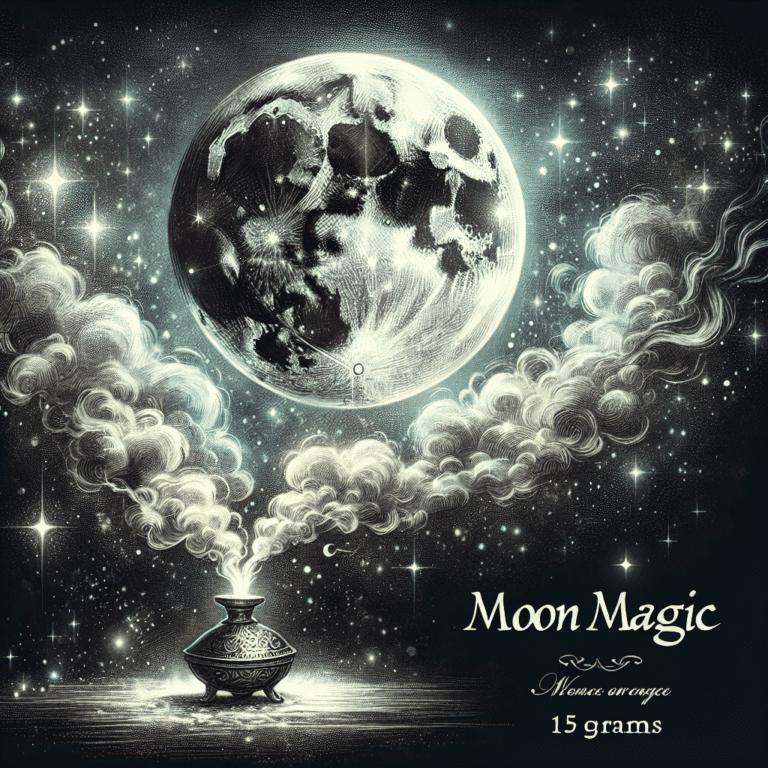 Maak gebruik van de Lunar Magic met Wierook Hars 'Moon Magic' (15 gram)
