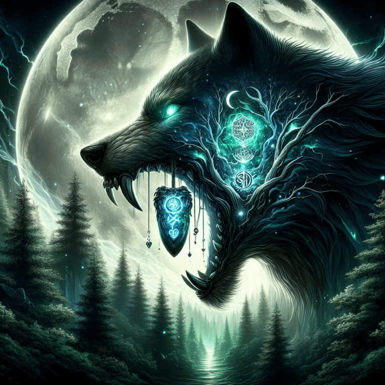 Laat je innerlijke wildernis los: de kracht van de Mystic Wolf Tooth-ketting