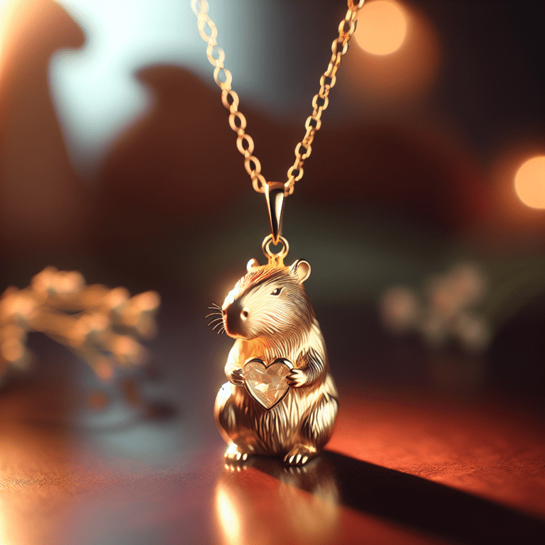 Schattige Capibara-ketting steelt de harten van dierenliefhebbers overal