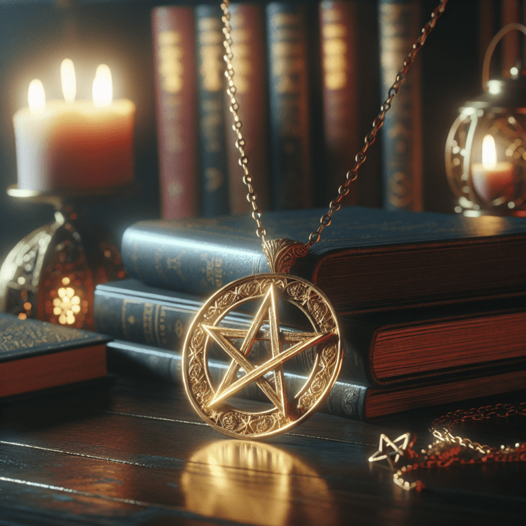 Laat je innerlijke mystiek los met een gouden pentagramketting