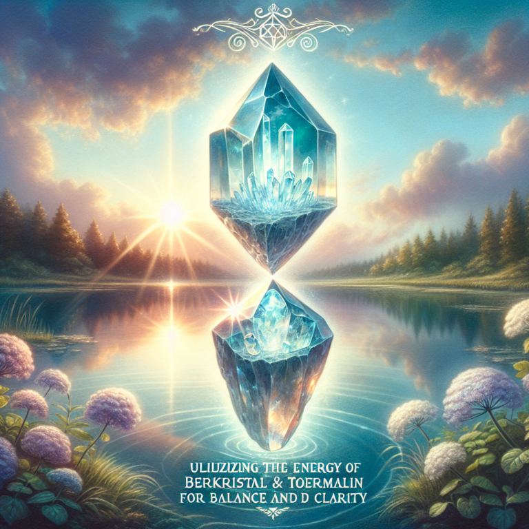 bergkristal Toermalijn.