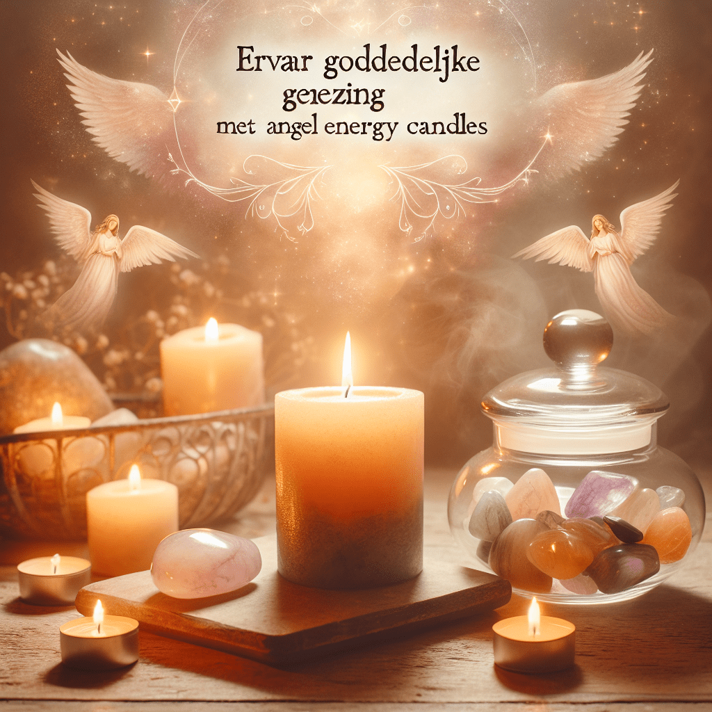 Geurkaars Engelen Healing Angel Energy