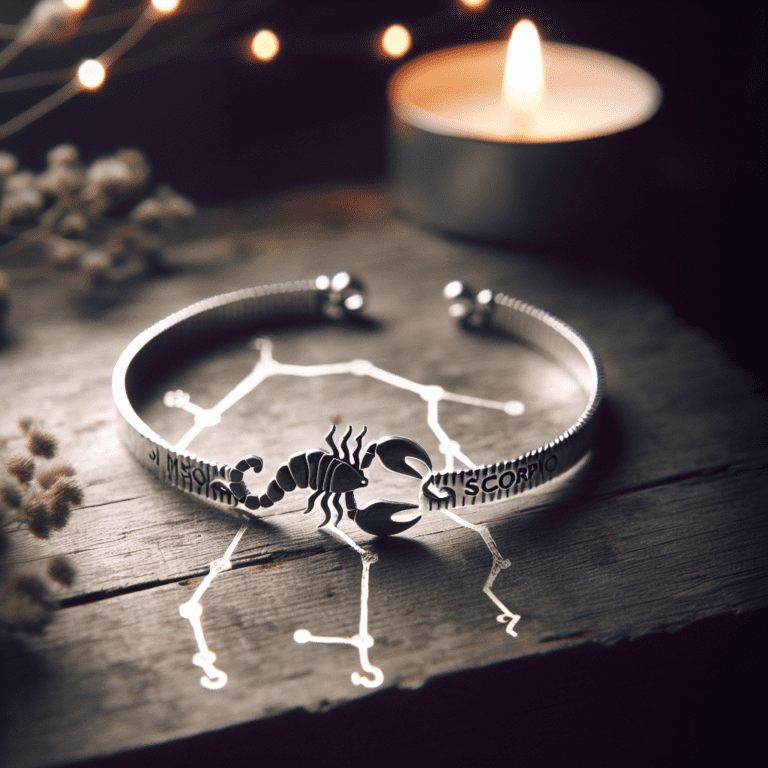 Sterrenbeeld armband – schorpioen