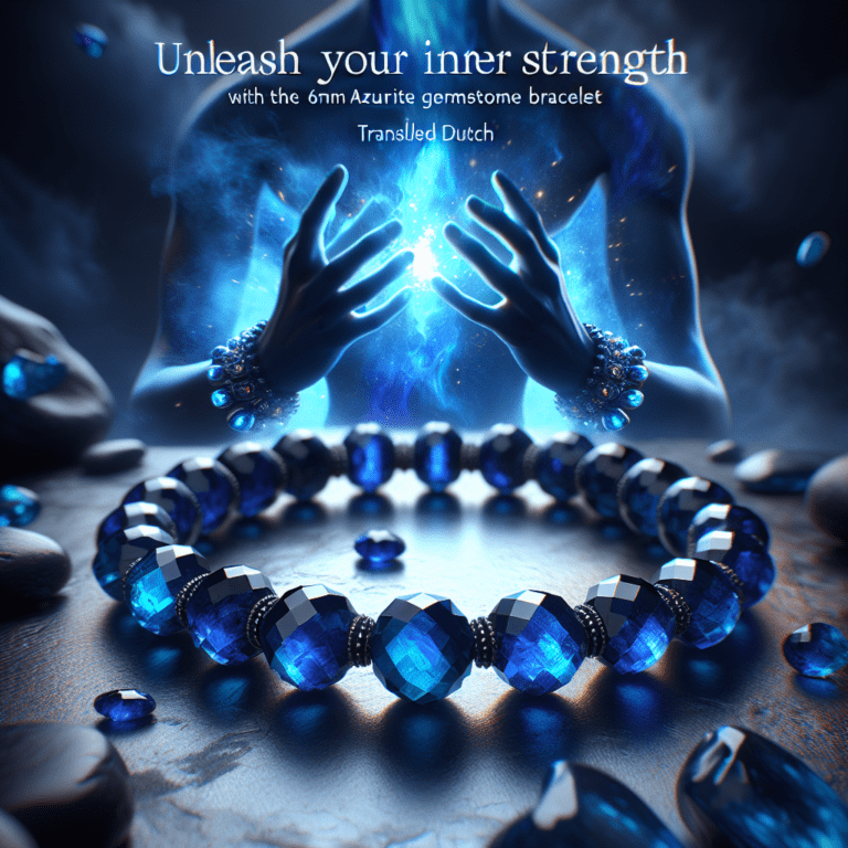 Azuriet Edelsteen Armband 6mm