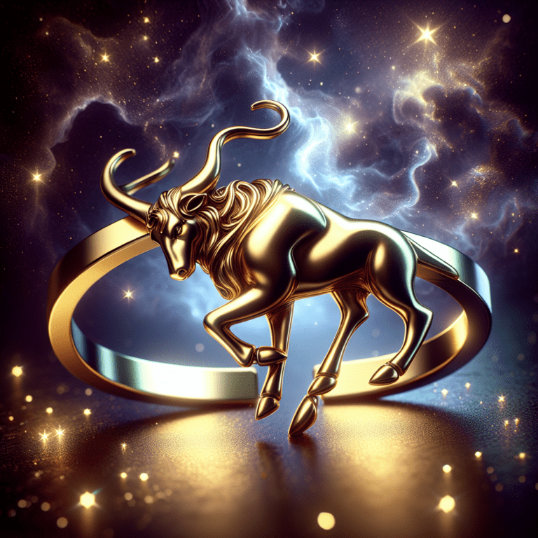 Sterrenbeeld armband goud – Stier