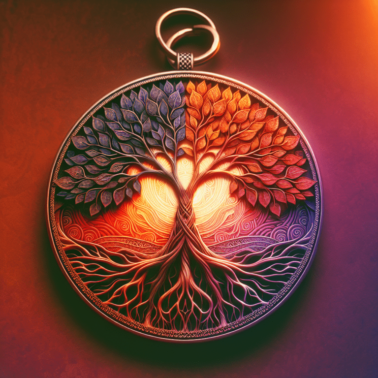 Sleutelhanger Bescherming Dubbele Tree of Life