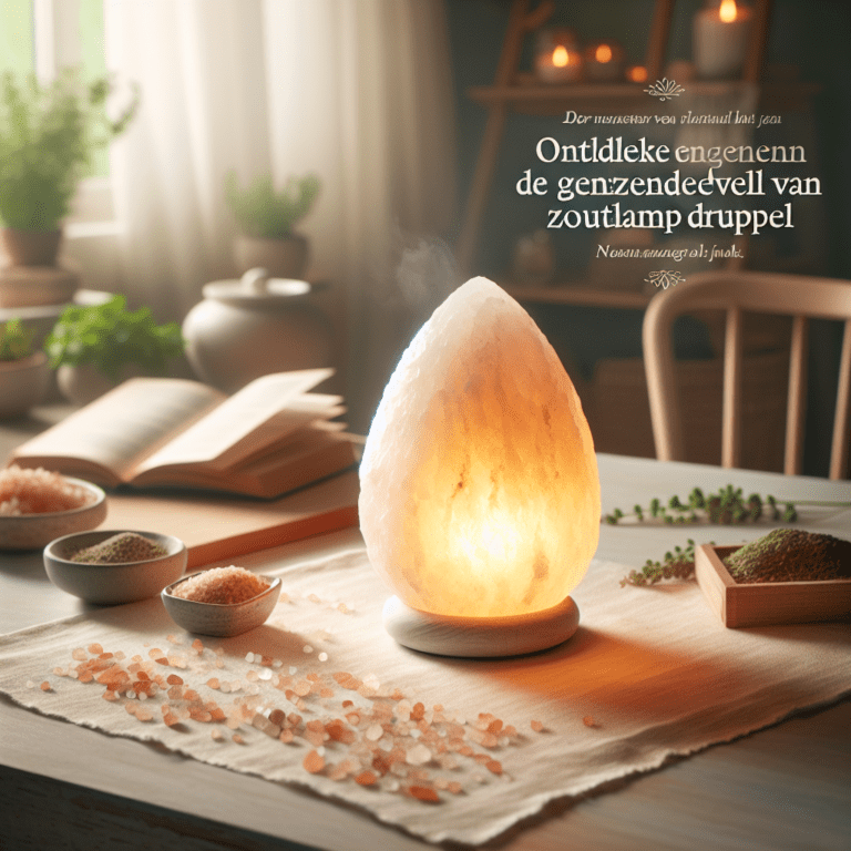 Zoutlamp druppel
