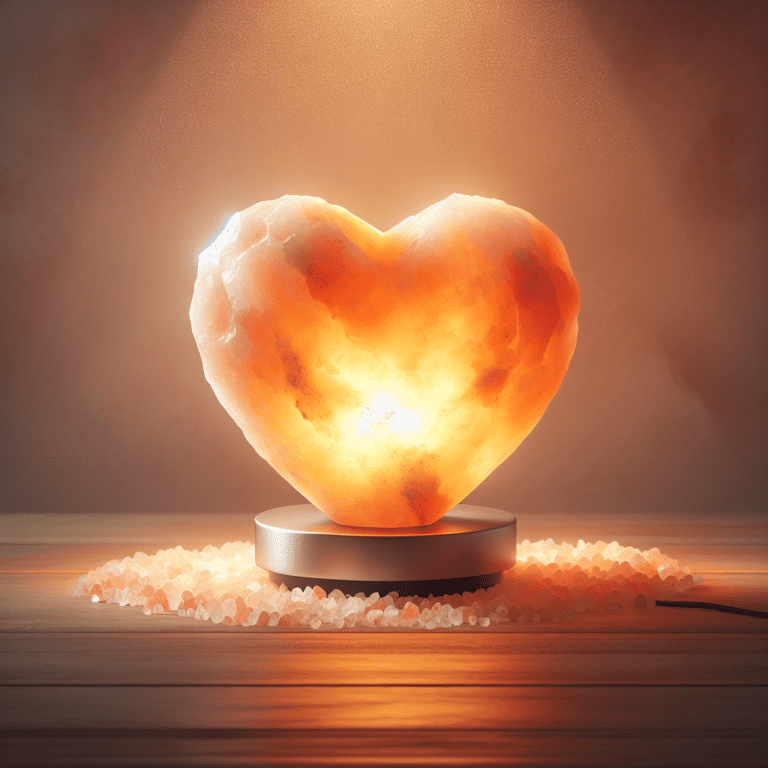 Zoutlamp hart