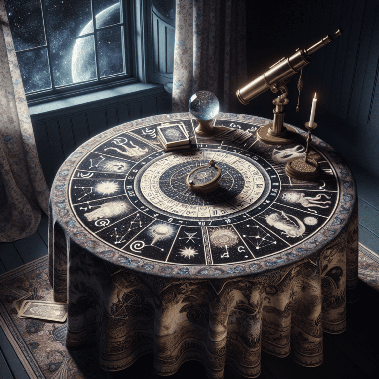 Astrologie tafelkleed