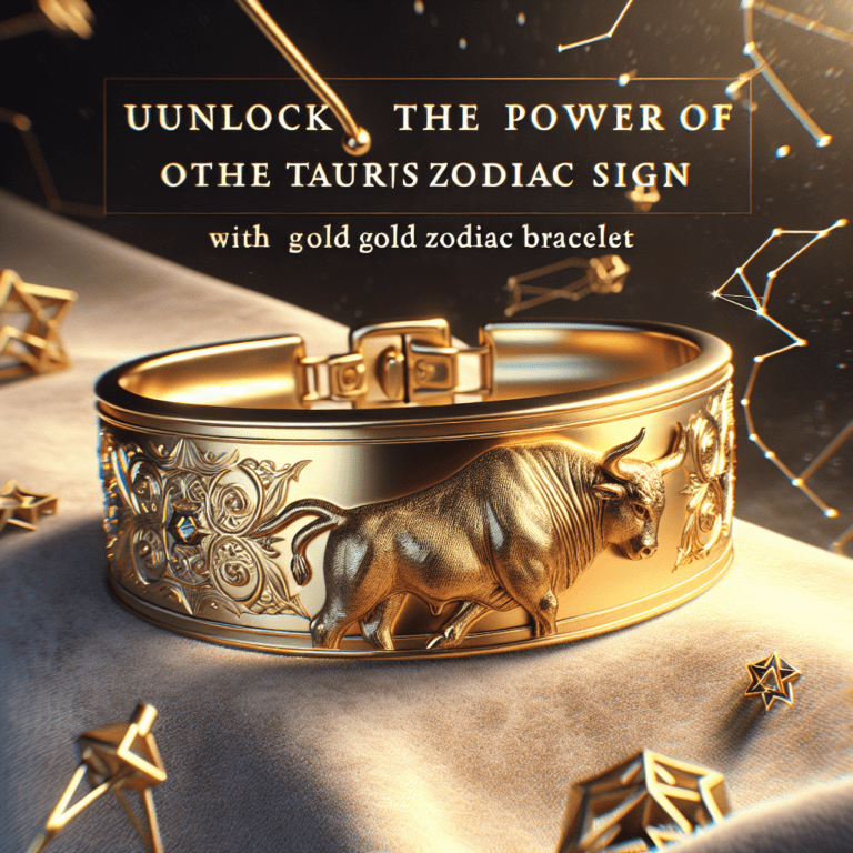 Sterrenbeeld armband goud – Stier