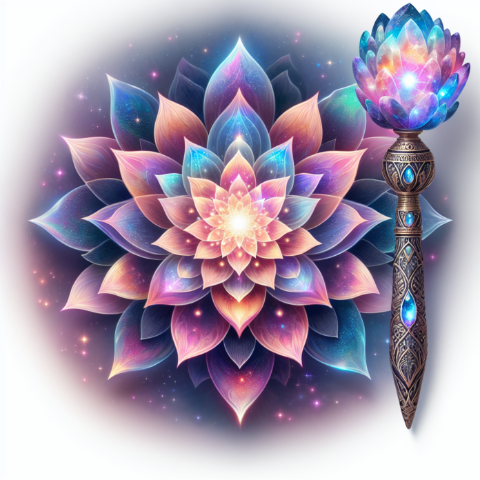 Orgoniet massagestaaf Sahasrara