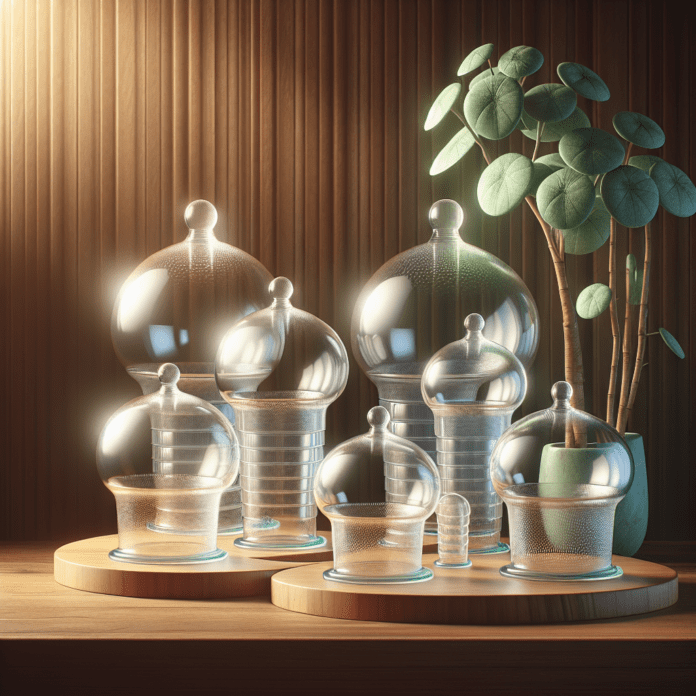 Cupping Set met 6 Verschillende Maten en Luchttrekker