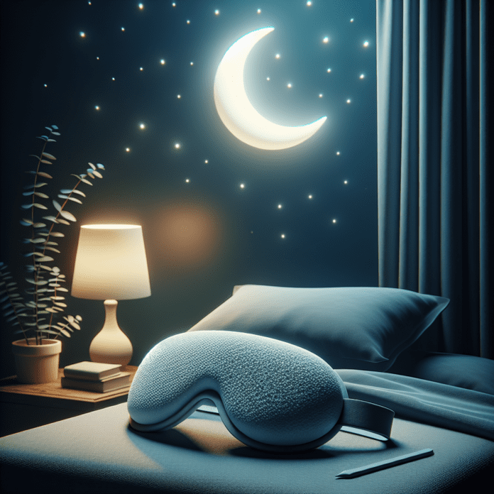 3D Slaapmasker van Geheugenschuim