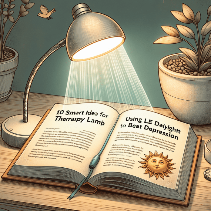LED Daglicht Therapielamp: 10.000 Lux en 10 Helderheidsniveaus tegen Depressie (Cool & Warm Licht)