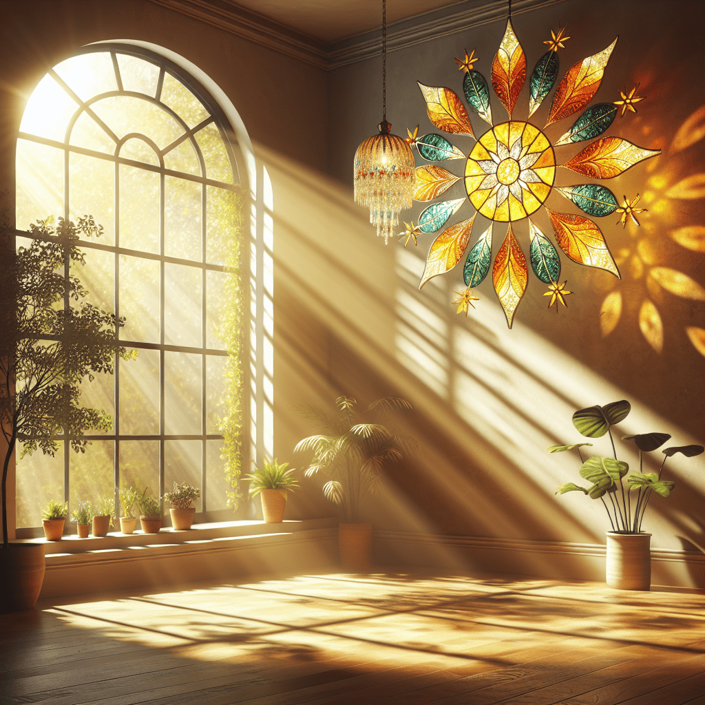 Zonnige Vlinder Raamhanger