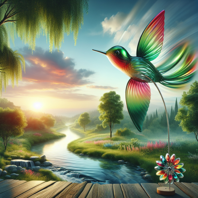 Kolibrie windspinner