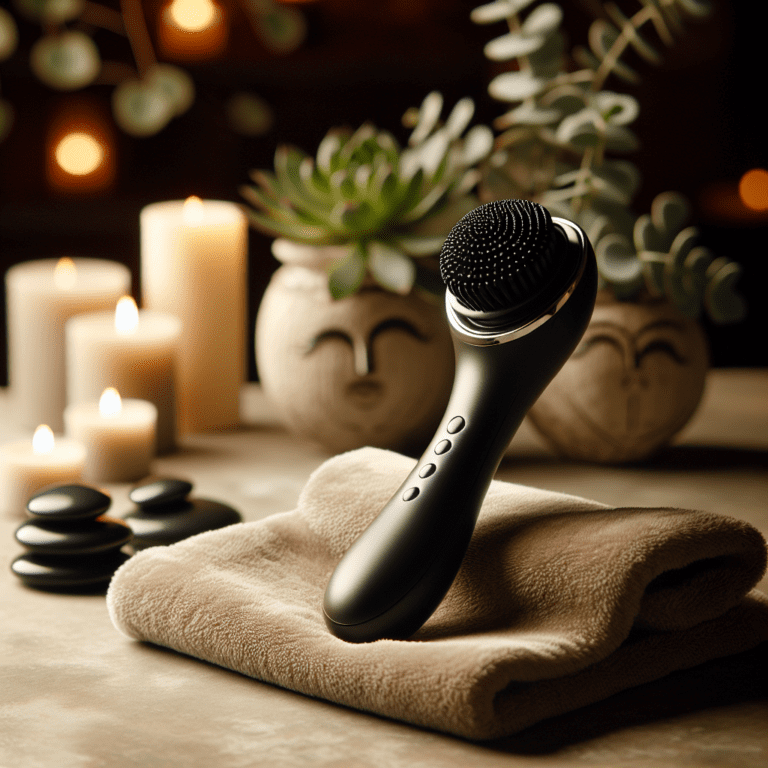 Gezichtsmassage Apparaat – Zwart