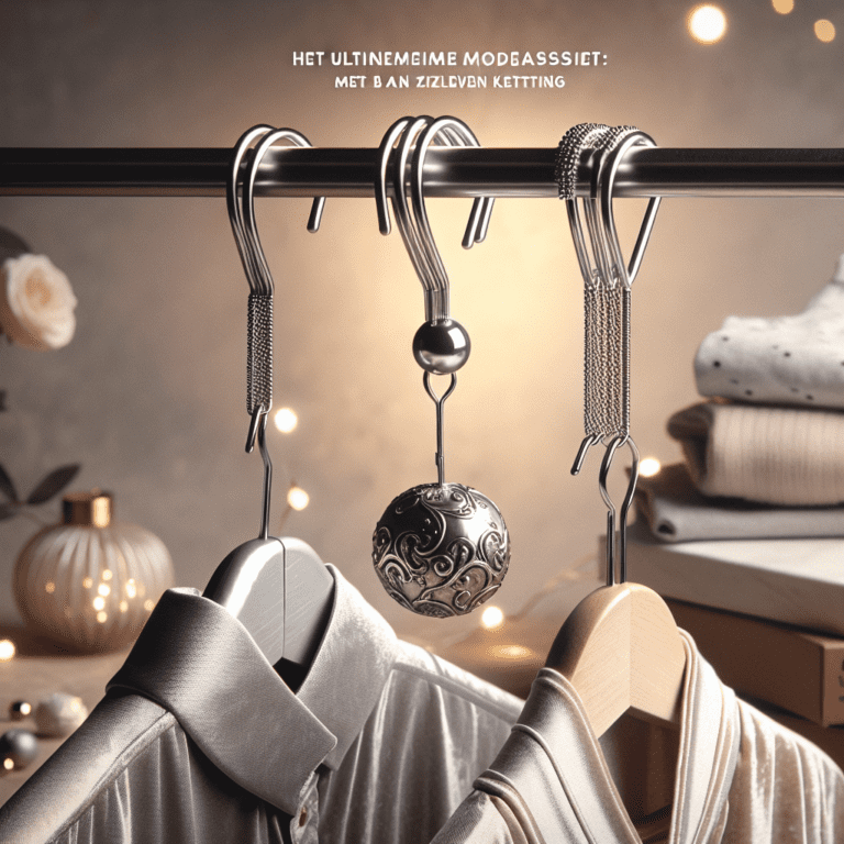 3 in 1 Pendel set bol aan Zilveren ketting