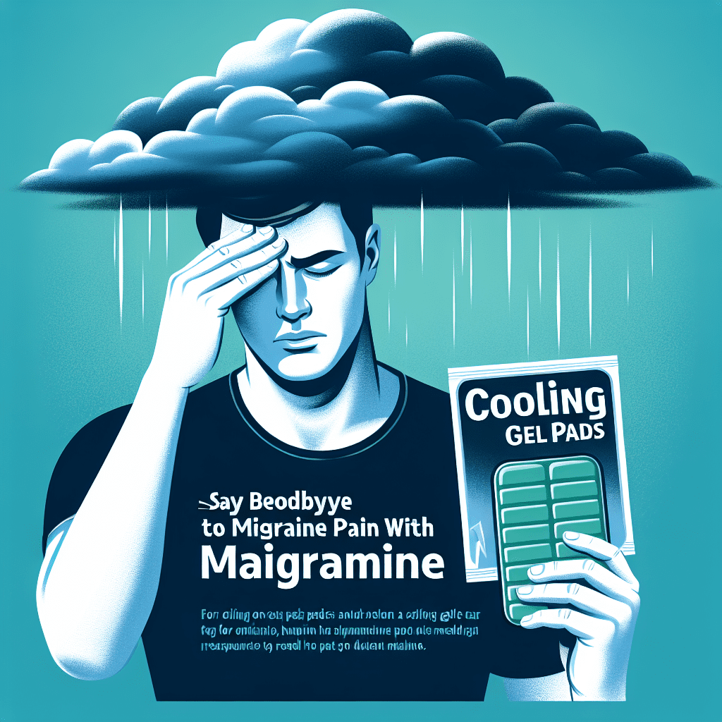 Verkoelende Gel Pads – 8 Uur Verlichting voor Migraine