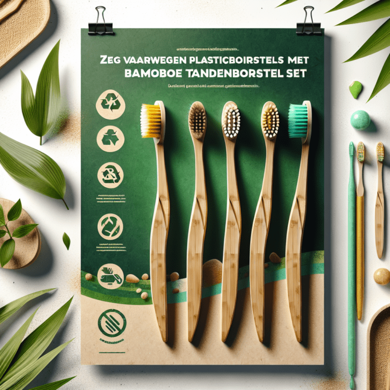 Bamboe tandenborstel set (10 stuks)